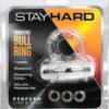 Stay Hard Vibrating Bull Ring Waterproof Clear