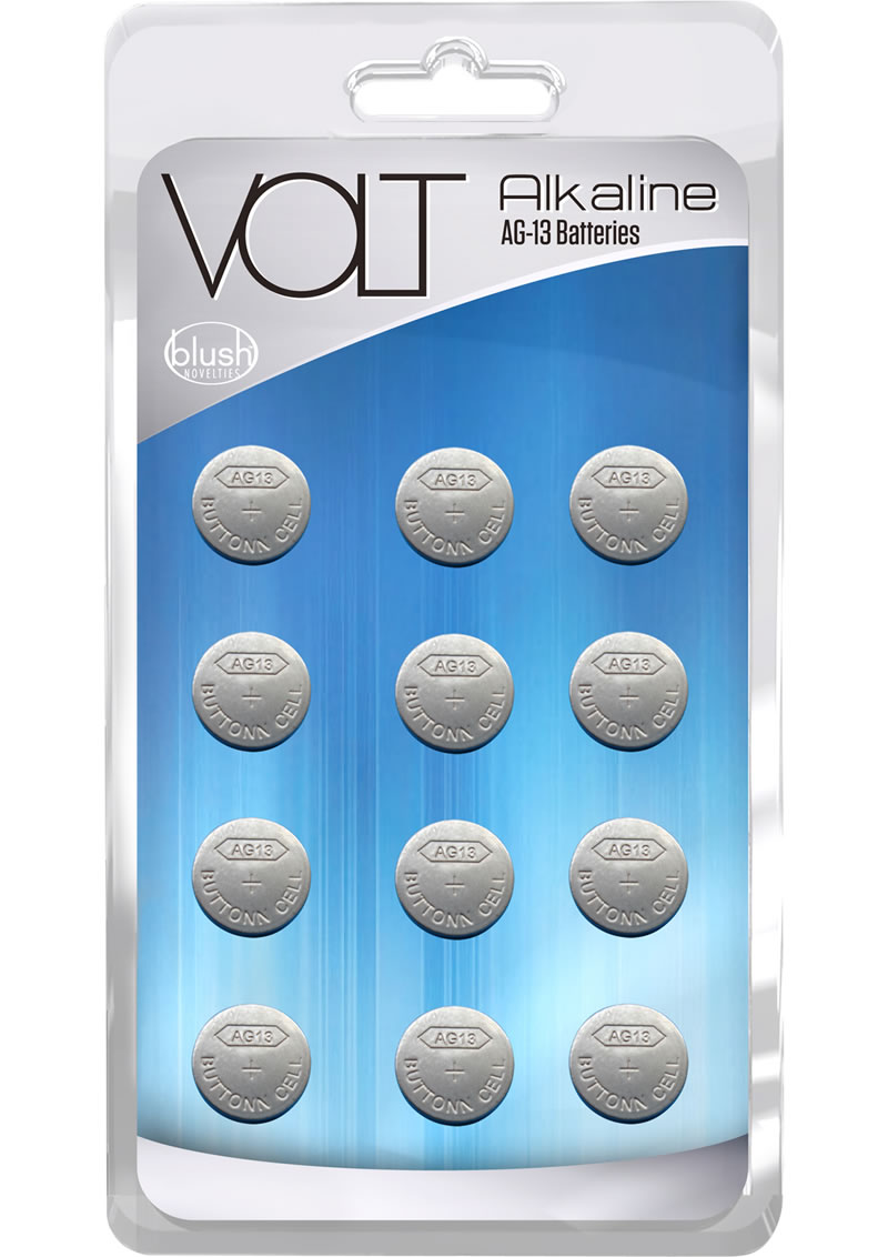 Volt Akaline AG-13 Batteries 12 Each Per Pack