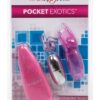 Pocket Exotics Snow Bunny Bullet Pink 4 Inch