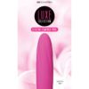 Luxe Collection Electra Textured Silicone Rechargeable Compact Vibe Waterproof Pink 4.25 Inch