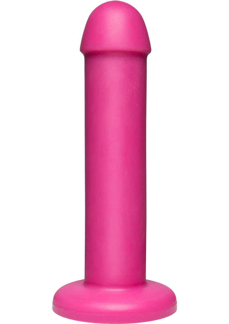 Platinum Truskyn The Tru Touch Silicone Dildo Pink 7.5 Inches