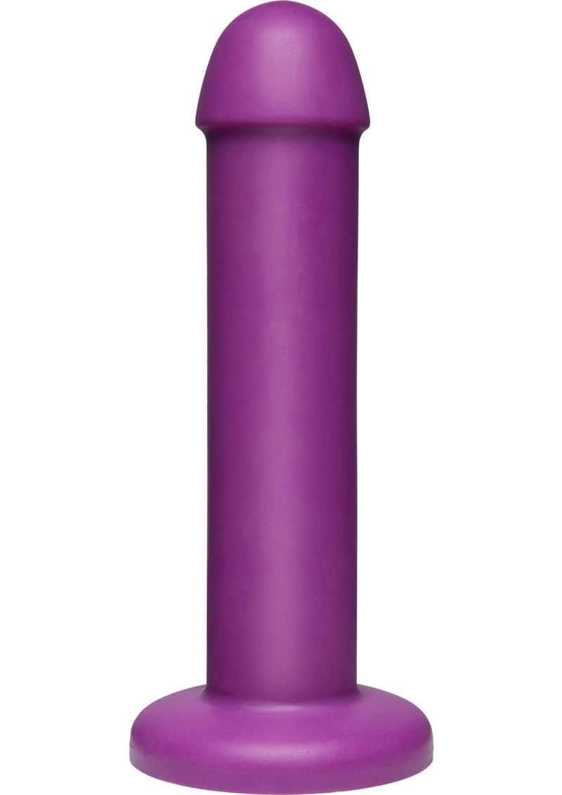 Platinum Truskyn The Tru Touch Silicone Dildo Purple 7.5 Inches