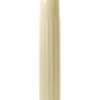 Minx Sensuous Ribbed Vibrator Ivory 6 Inch