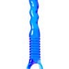 Kinx Ridged Anal Teaser Blue 6 Inch