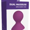 Kinx Dual Masseuse Silicone Nipple Suckers Purple