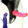 Kinx Double Tip Strap On Pink And Purple