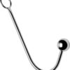 Master Series Hooked Anal Hook Stainless Steel 5 Inch