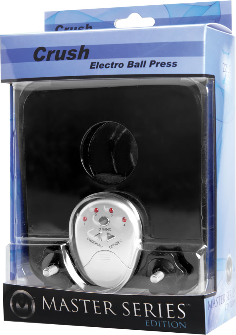 Zeus Master Series Crush Electro Ball Press Black