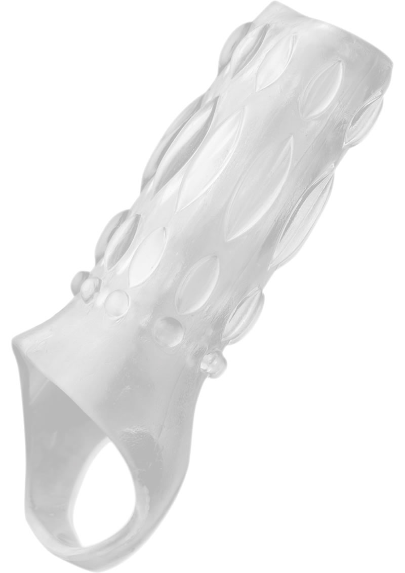 Size Matters Clear Sensations Enhancer Sex Sleeve Clear 4 Inch