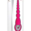 Adam and Eve Booty Bliss Silicone Vibrating Beads Waterproof Pink 7.75 Inch