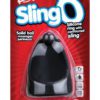 Swing O Silicone Ring With Contoured Sling Waterproof Black 6 Each Per Box