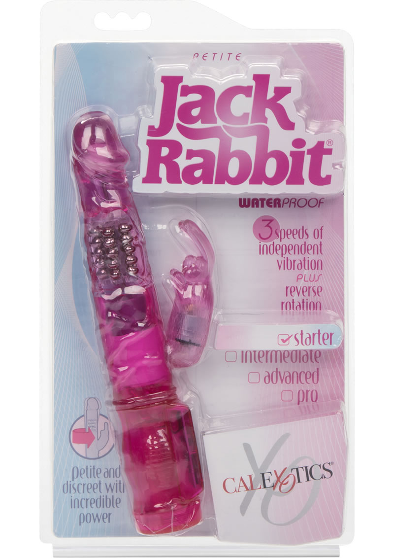 Petite Jack Rabbit Vibe Waterproof Pink 4.75 Inch