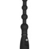 Booty Call Booty Flexer Silicone Beaded Anal Probe Waterproof Black 5.75 Inch