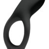 Optimale Rechargeable Vibrating Silicone C Ring Waterproof Black