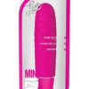 Luxe Cozi Mini Silicone Vibe Waterproof Fuchsia 4.75 Inch