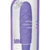 Luxe Cozi Mini Silicone Vibe Waterproof Periwinkle 4.75 Inch