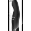 Luxe Gio Silicone Vibrator Waterproof Black 8 Inch
