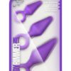 Luxe Candy Rimmer Silicone Anal Kit Purple