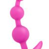 Luxe Be Me 3 Anal Silicone Fuchsia