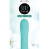Luxe Collection Scarlet Compact Silicone Vibe Rechargeable Waterproof Turquoise