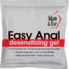 Adam and Eve Easy Anal Desensitizing Gel 2.5 Milliliters Per Foil Pack 72 Foils Per Bag
