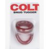 Colt Snug Tugger Dual Support Cock Ring Red