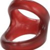 Colt Snug Tugger Dual Support Cock Ring Red