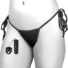 My Secret Vibrating Panty Set With Remote Control Ring Black
