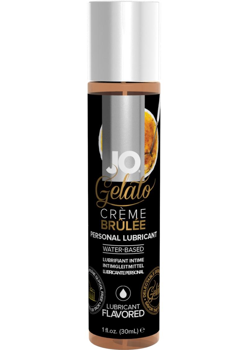 Jo Gelato Water Based Personal Lubricant Creme Brulee 1 Ounce Bottle