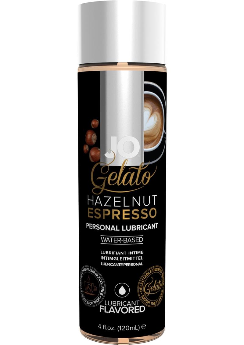 Jo Gelato Water Based Personal Lubricant Hazelnut Espresso 4 Ounce