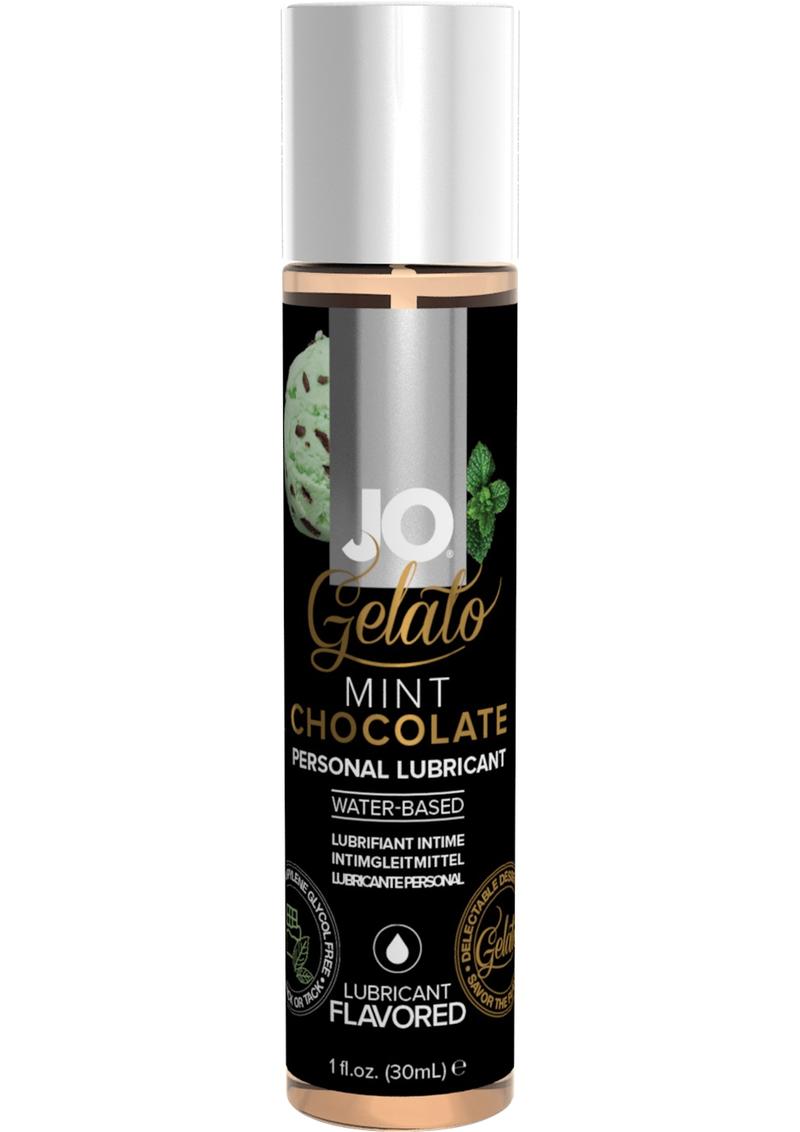 Jo Gelato Water Based Personal Lubricant Mint Chocolate 1 Ounce Bottle