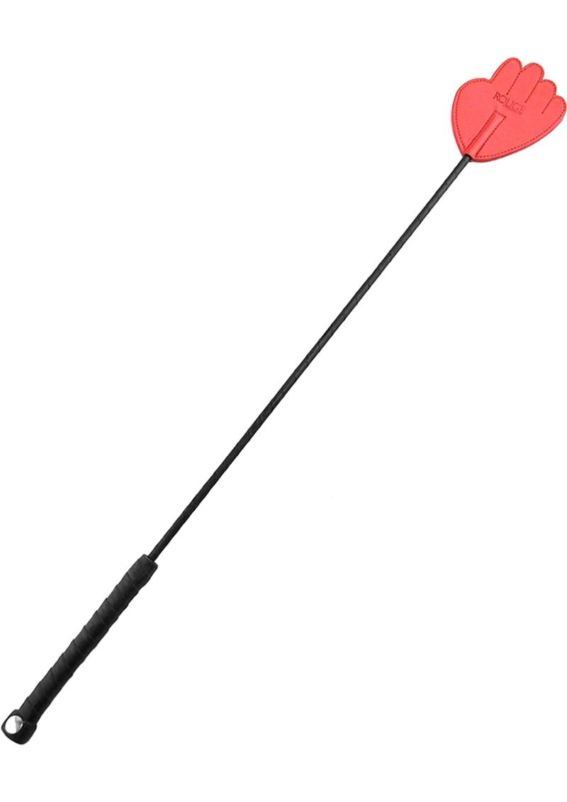 Rouge Hand Riding Crop Red