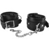 Strict Locking Padded Wrist Cuffs Black