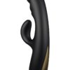 Rhythm Lavani Silicone Contoured G-Spot And Clit Stimulator USB Rechargeable Waterproof Black