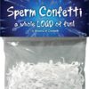 Sperm Confetti White