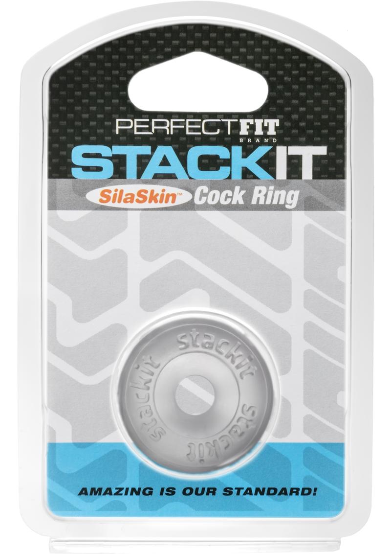 Stackit SilaSkin Cock Ring Clear