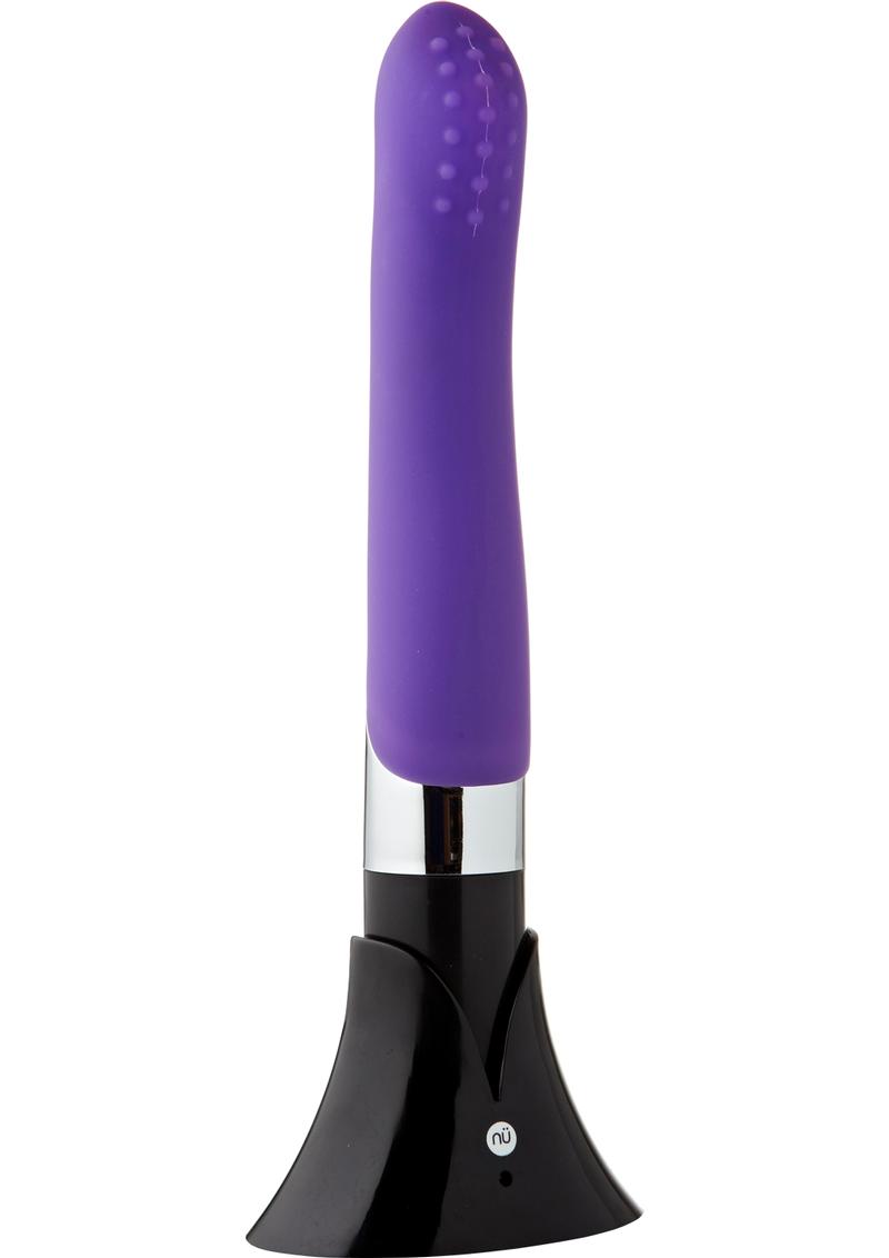 Nu Sensuelle Pearl Unique Massaging Tip 10 Function Rechargeable Vibe Purple