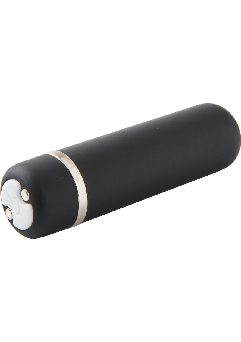 Nu Sensuelle Joie Discreet 15 Function USB Rechargeable Bullet Waterproof Black 2.5 Inch