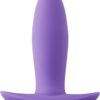 Nu Sensuelle Mini Plug 15 Function Rechargeable Silicone Waterproof Purple 5 Inch