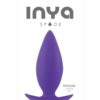 Inya Spade Silicone Anal Plug Medium Purple