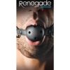 Renegade Bondage Vinyl Ball Gag Black