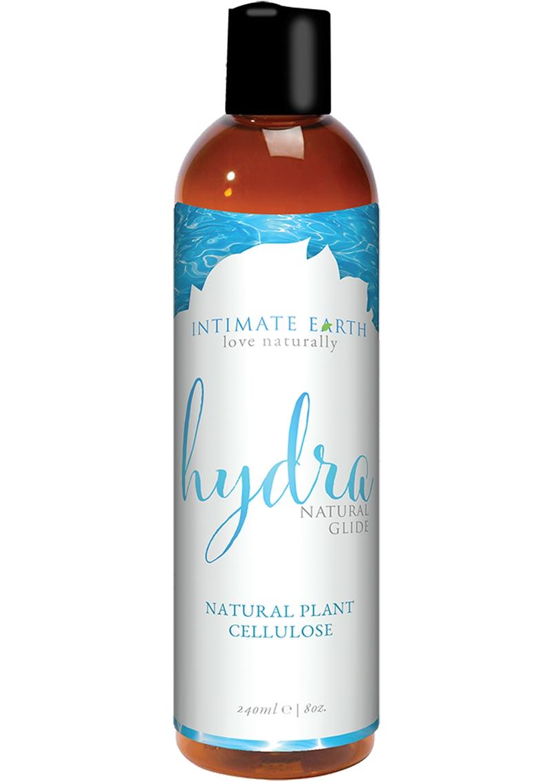 Intimate Earth Hydra Natural Glide Water Based Natural Plant Cellulose Lube 8 Ounce