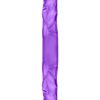 B Yours Double Dildo Jelly Purple 14 Inch