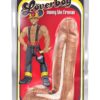 Loverboy Manny the Fireman Realistic Dildo Brown 7 Inch