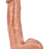 Loverboy The Kingpin Realistic Dildo Brown 7 Inch