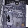 Master Series Incarcerator Adjustable Locking Chastity Cage Stainless Steel