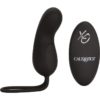 Silicone Wireless Remote USB Rechargeable Curve Bullet Waterproof Black