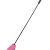 Rouge Leather Riding Crop Pink