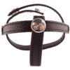 Rouge Three Piece Divider Adjustable Snap Leather Black