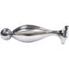 Rouge Fish Tail Anal Butt Plug Probe Medium Stainless Steel